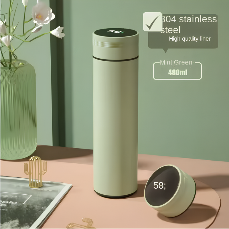 SMART GARRAFA: 24h de Temperatura Exata para Hidratação Perfeita Garantida!