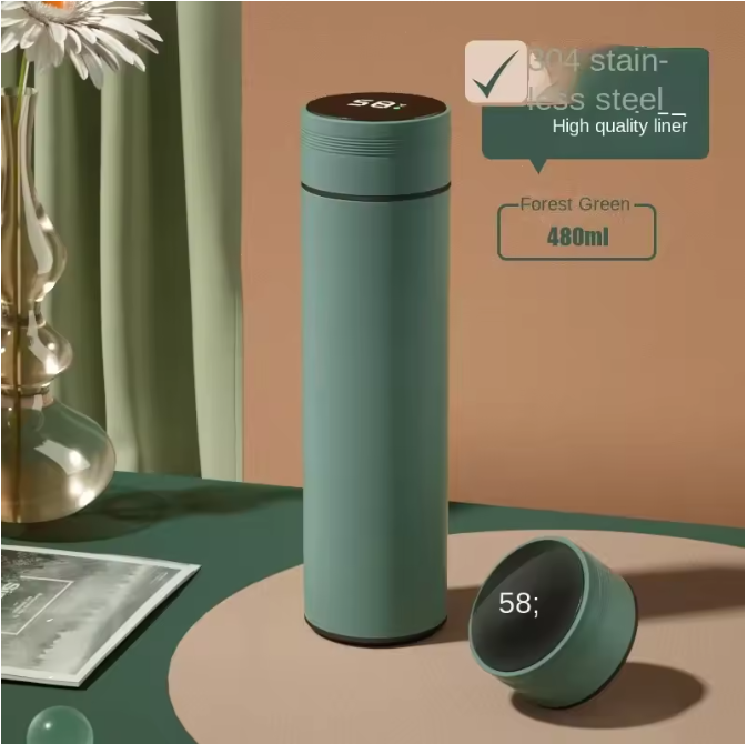 SMART GARRAFA: 24h de Temperatura Exata para Hidratação Perfeita Garantida!